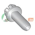 Newport Fasteners Thread Forming Screw, #8-32 x 1/4 in, 18-8 Stainless Steel Hex Head Slotted Drive, 10000 PK 745847